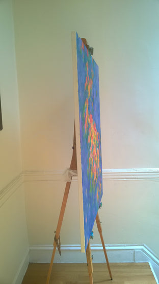 Original art for sale at UGallery.com | Honey Locust Flower by Naoko Tadotsu | $1,675 | oil painting | 40' h x 30' w | photo 2