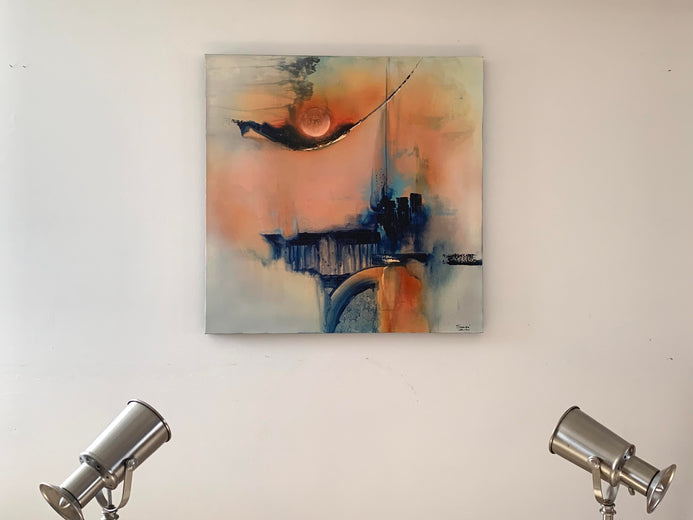 Mysterious Moon by Yamilet Sempe |  Context View of Artwork 