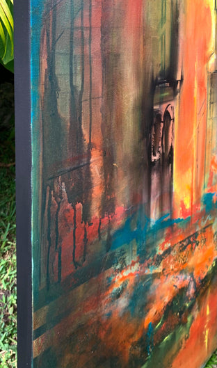 Refuge of the Rose by Yamilet Sempe |  Side View of Artwork 