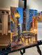 Original art for sale at UGallery.com | Chicago by Yangzi Xu | $400 | oil painting | 14' h x 11' w | thumbnail 2