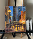 Original art for sale at UGallery.com | Chicago by Yangzi Xu | $400 | oil painting | 14' h x 11' w | thumbnail 3