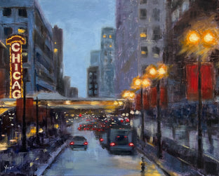 Evening, Chicago by Yangzi Xu |  Artwork Main Image 