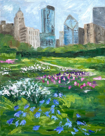 Lurie Garden, Late Spring by Yangzi Xu |  Artwork Main Image 