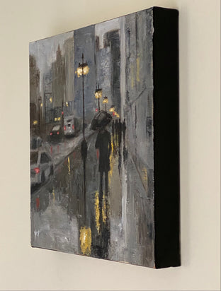 Original art for sale at UGallery.com | On Wacker Dr by Yangzi Xu | $425 | oil painting | 12' h x 12' w | photo 2