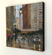 Original art for sale at UGallery.com | Rainy Afternoon, La Salle Street by Yangzi Xu | $525 | oil painting | 16' h x 16' w | thumbnail 2