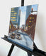 Original art for sale at UGallery.com | Winter, LaSalle St, #3 by Yangzi Xu | $400 | oil painting | 12' h x 12' w | thumbnail 2
