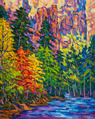 Colorful Canyon by Tao Bai |  Artwork Main Image 