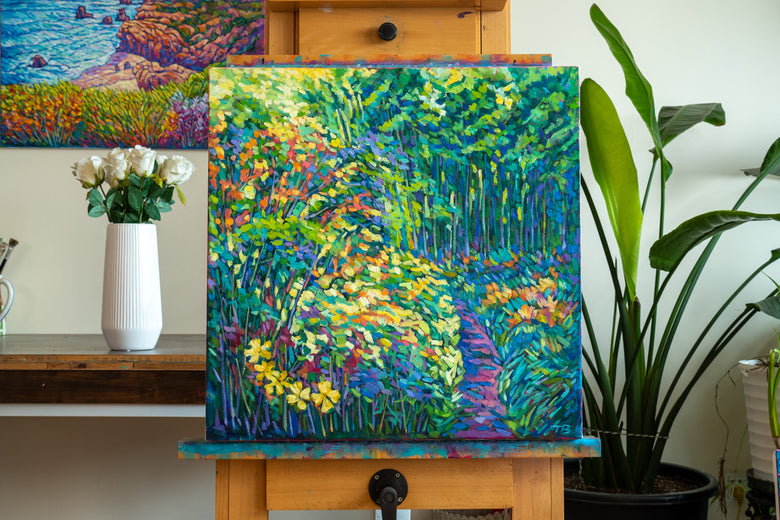 Path in the Garden by Tao Bai |  Context View of Artwork 