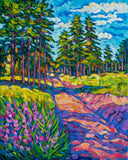 Original art for sale at UGallery.com | Sunny Spring by Tao Bai | $700 | oil painting | 20' h x 16' w | thumbnail 1