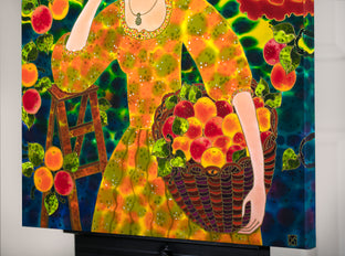 Apple Meddley by Yelena Sidorova |  Side View of Artwork 