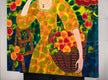 Original art for sale at UGallery.com | Apple Meddley by Yelena Sidorova | $1,400 | mixed media artwork | 30' h x 30' w | thumbnail 2