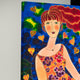 Original art for sale at UGallery.com | Daydreaming by Yelena Sidorova | $2,300 | mixed media artwork | 36' h x 36' w | thumbnail 2