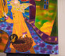 Original art for sale at UGallery.com | Joyful Day by Yelena Sidorova | $1,800 | mixed media artwork | 30' h x 30' w | thumbnail 4