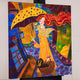 Original art for sale at UGallery.com | Joyful Day by Yelena Sidorova | $1,800 | mixed media artwork | 30' h x 30' w | thumbnail 3