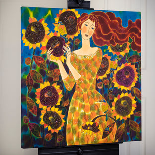 Sunflower Medley by Yelena Sidorova |  Context View of Artwork 