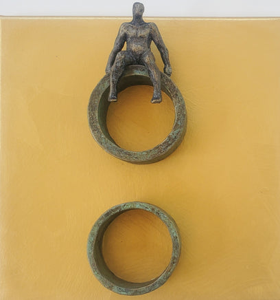 OO Man on Gold by Yelitza Diaz | Artwork Main Image