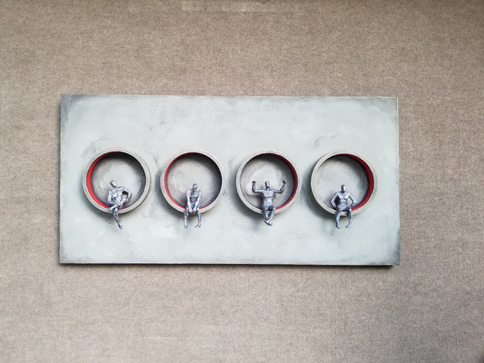 Circles of Life by Yelitza Diaz |  Context View of Artwork 