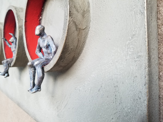 Circles of Life by Yelitza Diaz |   Closeup View of Artwork 