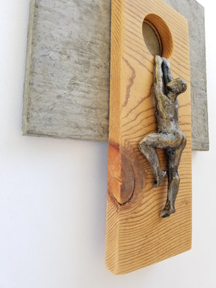 Climber on Virgin Wood by Yelitza Diaz |  Context View of Artwork 