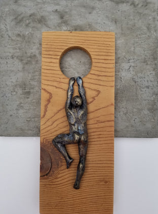 Climber on Virgin Wood by Yelitza Diaz |  Artwork Main Image 