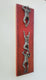 Original art for sale at UGallery.com | Climbers, Triumphant Unity by Yelitza Diaz | $925 | mixed media artwork | 25' h x 8' w | thumbnail 2