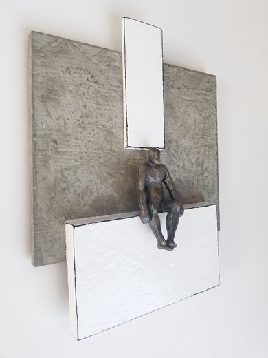 Elevation by Yelitza Diaz |  Side View of Artwork 