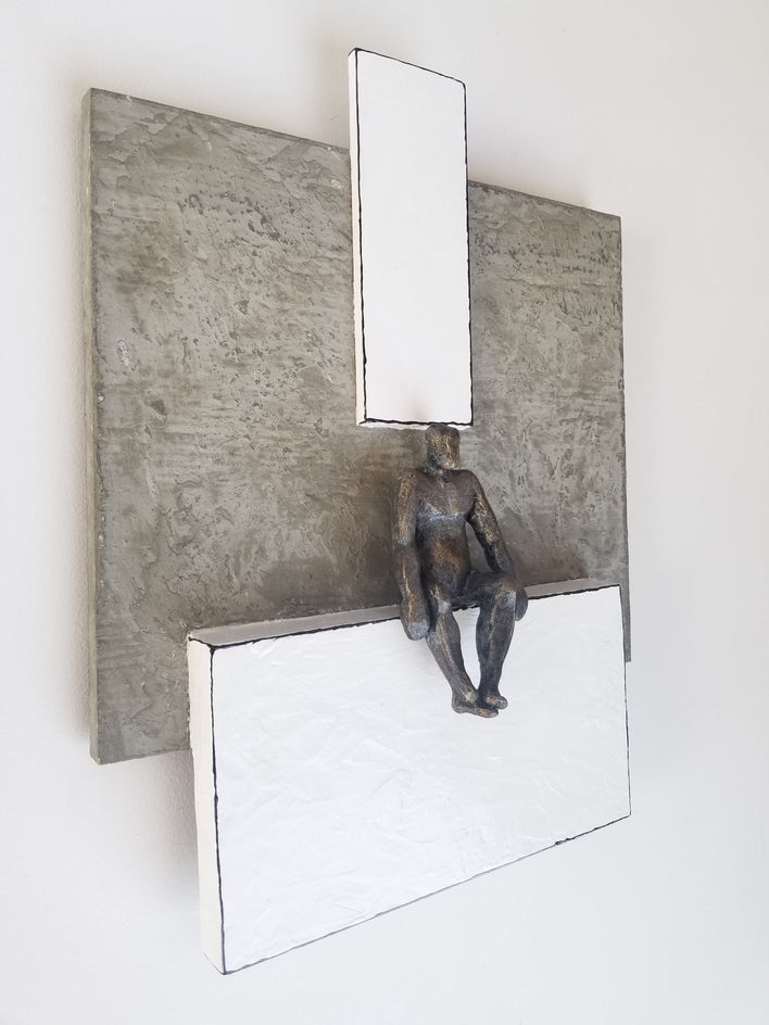 Elevation by Yelitza Diaz |  Side View of Artwork 