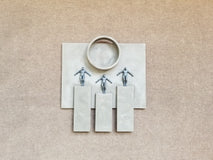 Original art for sale at UGallery.com | Equality by Yelitza Diaz | $2,175 | mixed media artwork | 26' h x 23' w | thumbnail 3