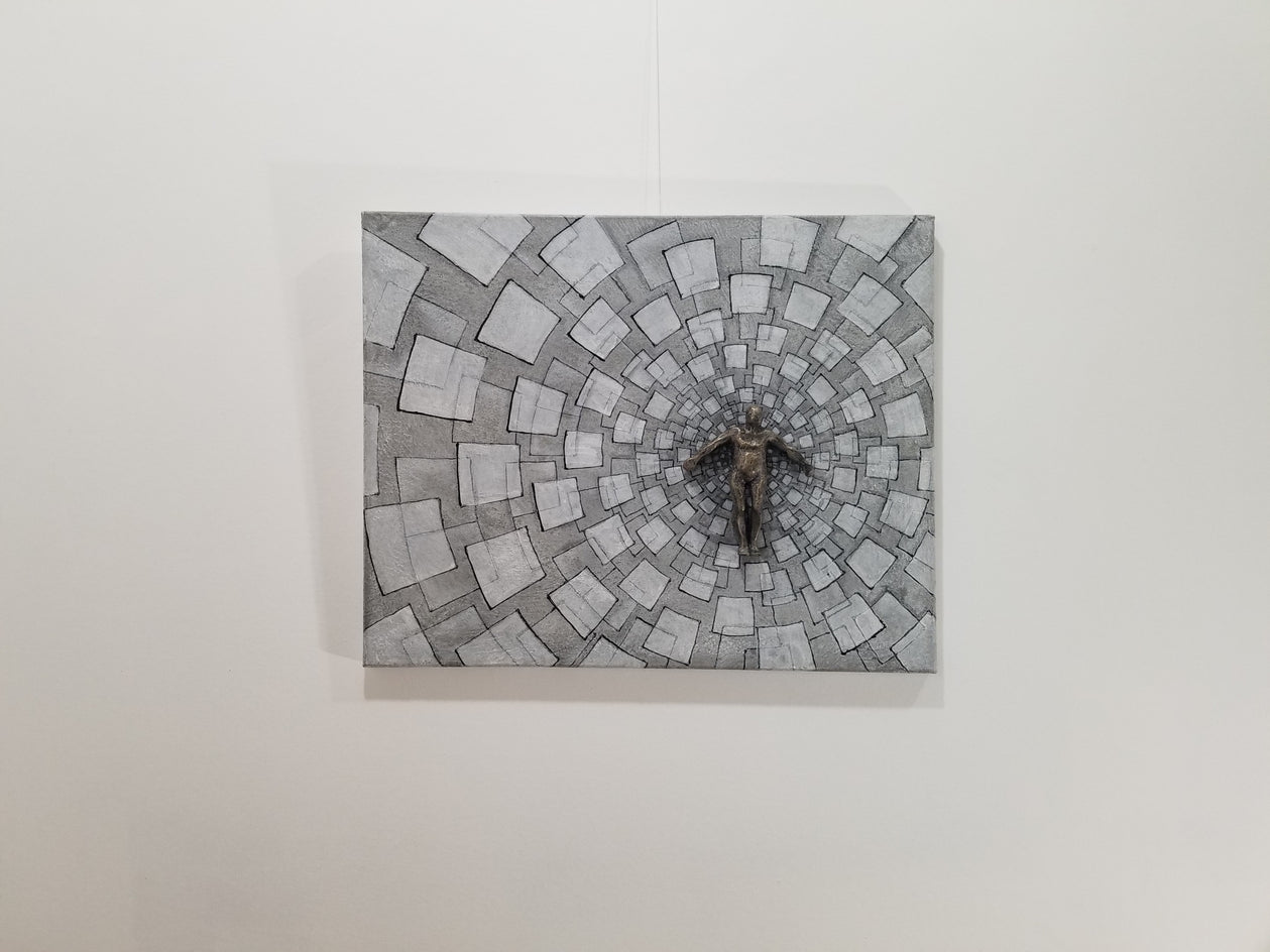 Human Being in Expansion, Right. by Yelitza Diaz |  Closeup View of Artwork 