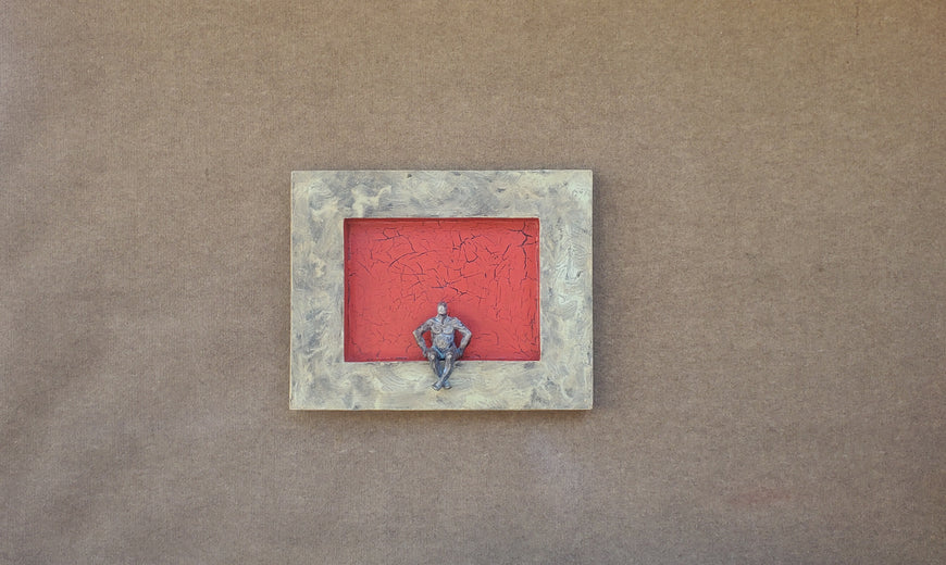 Man on Square by Yelitza Diaz |  Context View of Artwork 