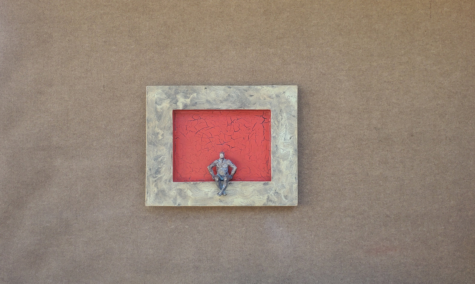 Man on Square by Yelitza Diaz |  Context View of Artwork 