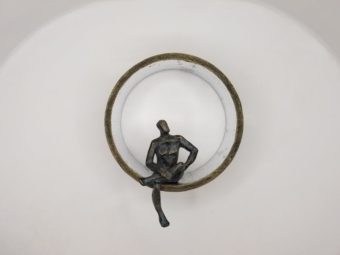 Man on the Moon IV by Yelitza Diaz |  Context View of Artwork 