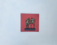 Original art for sale at UGallery.com | Serie: Inseparable Bond 2 by Yelitza Diaz | $675 | mixed media artwork | 12' h x 12' w | thumbnail 3