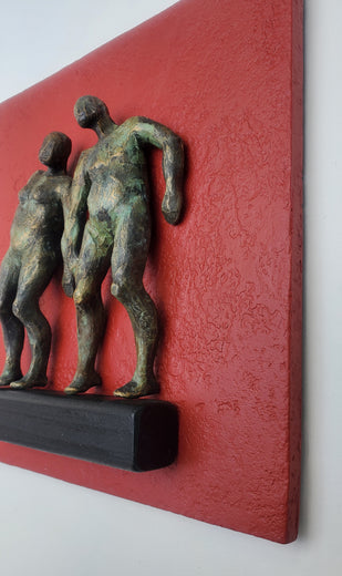 Serie: Inseparable Bond 2 by Yelitza Diaz |   Closeup View of Artwork 