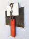 Original art for sale at UGallery.com | White, Black, and Red with Climbers by Yelitza Diaz | $600 | mixed media artwork | 17.5' h x 12' w | thumbnail 2