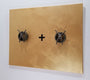 Original art for sale at UGallery.com | X+X=Negro by Yelitza Diaz | $1,275 | mixed media artwork | 24' h x 30' w | thumbnail 2