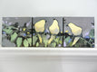 Original art for sale at UGallery.com | Happy and Yellow by Mary Pratt | $450 | oil painting | 6' h x 18' w | thumbnail 3