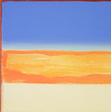 Original art for sale at UGallery.com | Yellow Sky by Heidi Hybl | $750 | oil painting | 24' h x 24' w | thumbnail 2