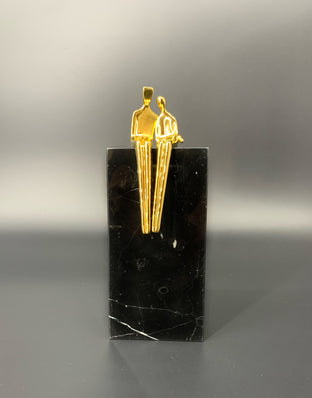 Gold - Close to Me by Yenny Cocq |  Context View of Artwork 