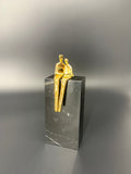 Original art for sale at UGallery.com | Gold - Close to Me by Yenny Cocq | $500 | sculpture | 8' h x 3' w | thumbnail 4