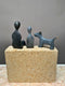 Original art for sale at UGallery.com | Mother and Child with Dog by Yenny Cocq | $1,875 | sculpture | 10' h x 5' w | thumbnail 3