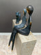 Original art for sale at UGallery.com | Mother and Child with Dog by Yenny Cocq | $1,875 | sculpture | 10' h x 5' w | thumbnail 4