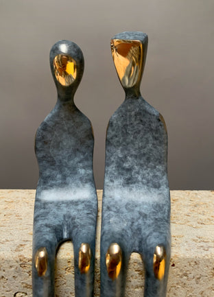 Soulmates by Yenny Cocq |  Side View of Artwork 