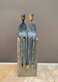 Original art for sale at UGallery.com | Soulmates by Yenny Cocq | $1,250 | sculpture | 8' h x 2.5' w | thumbnail 1