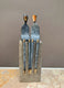 Original art for sale at UGallery.com | Soulmates by Yenny Cocq | $1,250 | sculpture | 8' h x 2.5' w | thumbnail 1