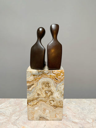 Together by Yenny Cocq |  Side View of Artwork 