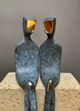 Original art for sale at UGallery.com | Two Men in Love by Yenny Cocq | $1,850 | sculpture | 10' h x 3.5' w | thumbnail 3