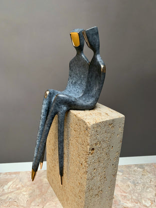 Original art for sale at UGallery.com | Two Men in Love by Yenny Cocq | $1,850 | sculpture | 10' h x 3.5' w | photo 4