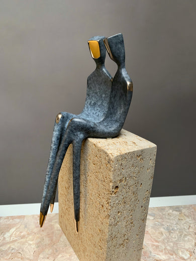 Two Men in Love by Yenny Cocq |   Closeup View of Artwork 