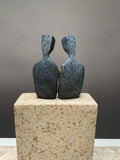 Original art for sale at UGallery.com | Two Men in Love by Yenny Cocq | $1,850 | sculpture | 10' h x 3.5' w | thumbnail 1